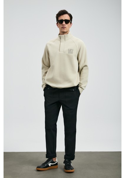 Hazel Erkek Sweatshirt Siyah indirimleri