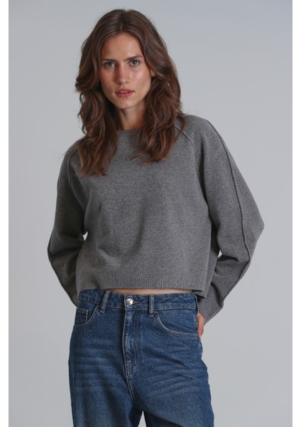 Sun Kadın Kazak Siyah modelleri