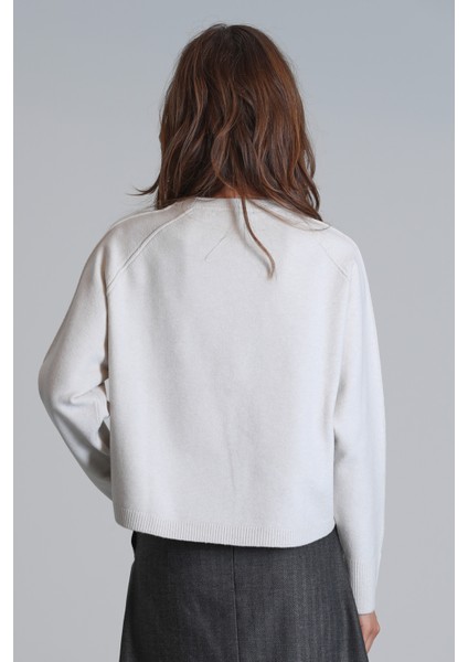 Sun Kadın Kazak Siyah