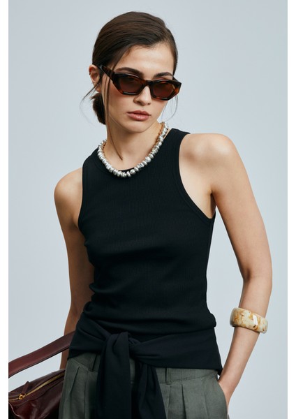 Mınıoto Kadın Modal Karışımlı T- Shırt