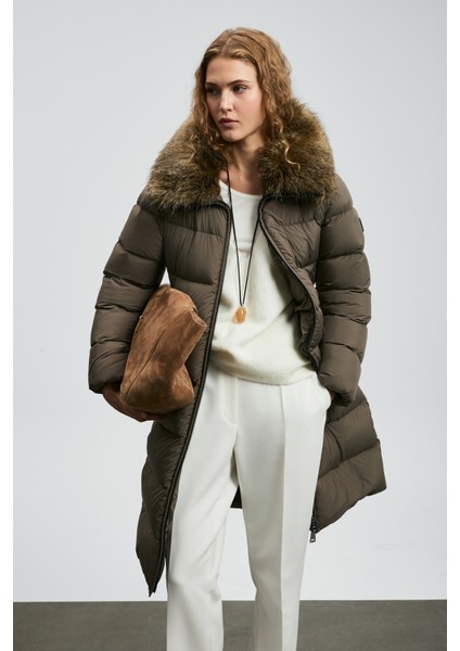 Eco Kaz Tüyü Kadın Mont fırsatları