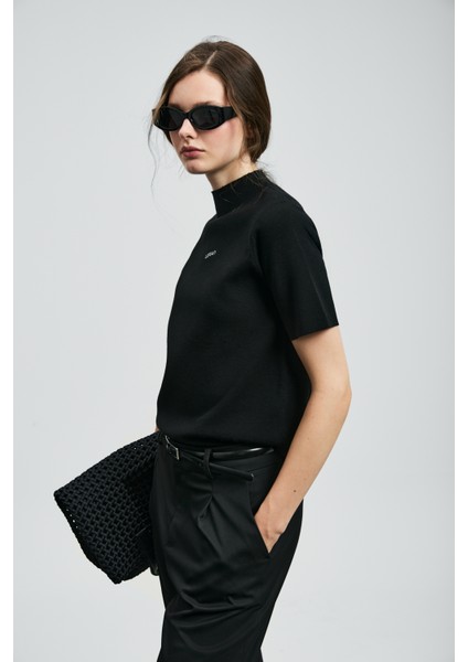 Jessıca Kadın Kazak Siyah fırsatları