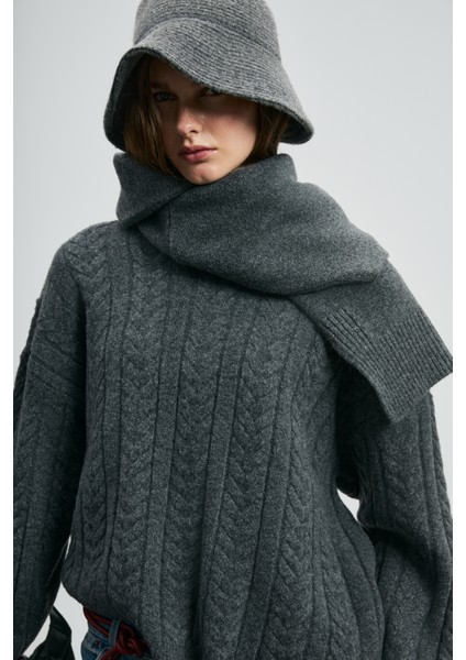 Mıra Kadın Kazak Antrasit fiyatları