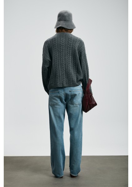 Mıra Kadın Kazak Antrasit