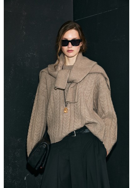 Mıra Kadın Kazak Antrasit