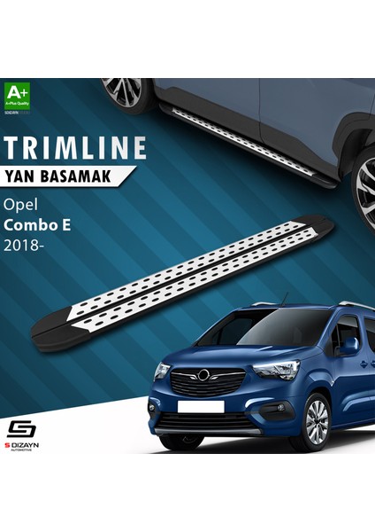 Opel Combo E TrimLine Gri Yan Basamak 202 Cm 2018 Üzeri A+ Kalite