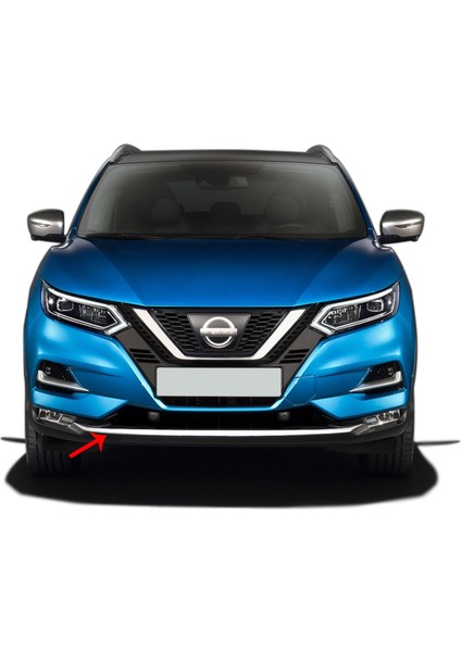 Nissan Qashqai Krom Ön Tampon Çıtası 2017-2021