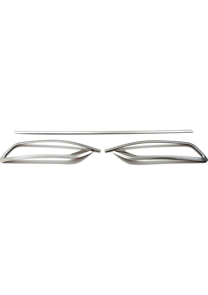 VW Passat B8.5 Krom Egzoz Görünümü Difüzör Çıtası 3 Parça 2019-2023 fiyatları