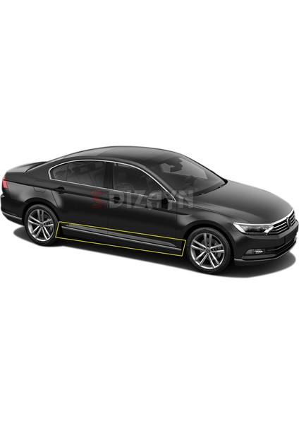 VW Passat B8 Krom Yan Kapı Çıtası 8 Parça 2015-2019 modelleri