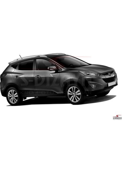 Hyundai ix35 Krom Cam Çıtası 6 Prç 2010-2015 modelleri