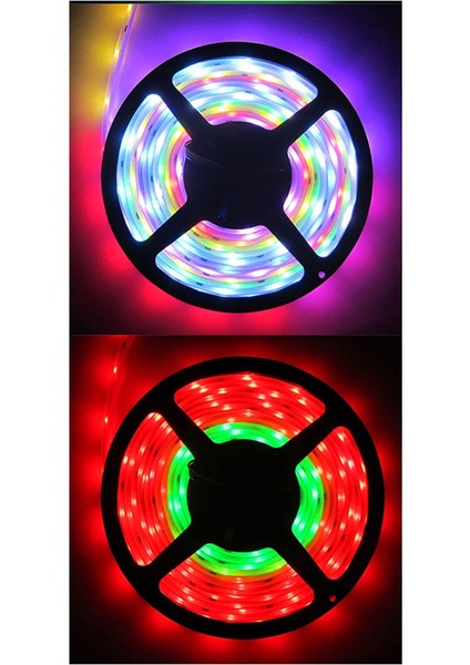 5m WS2812B LED Şerit 5V 144 Piksel Led'ler/m Ayrı Ayrı Adreslenebilir IP20 Su Geçirmez Esnek Bant Lamba Çubuğu (Yurt Dışından) fırsatları