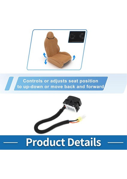 Dodge Ram 1500 2500 3500 Araç Ayarlı Koltuk Yatırma Anahtarı Aksesuarları Için Elektrikli Koltuk Anahtarı Yedek Parçası 68157564AA (Yurt Dışından) indirimleri