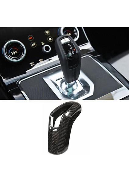 Land Rover Jaguar 2020 Için Vites Kolu Dekoratif Kapağı Orta Kontrol Vites Kolu Kapağı Karbon Fiber Yama (Yurt Dışından) modelleri