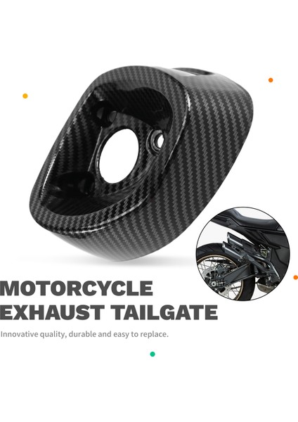 Loncin Voge 350T Sr4 Parçaları Için Motosiklet Egzoz Borusu Kuyruk Kapağı Kapağı (Yurt Dışından) indirimleri