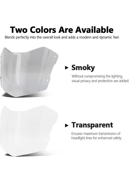 Yamaha Tenere Tenere 700 Şeffaf Far Koruyucu (Yurt Dışından) indirimleri