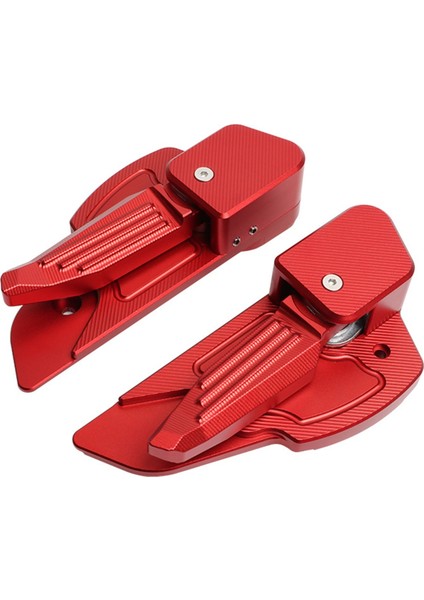 Vespa PRIMAVERA150 Kırmızı Için Otomatik Katlanır Arka Ayak Pedalı (Yurt Dışından)