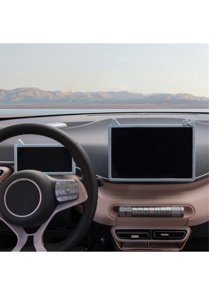 Byd Dolphin Mini / Byd Seagull Için 3 Adet Mavi Araç Göstergesi + Navigasyon Ekranı + Iç Ayna Koruyucu Çerçeve Kaplaması (Yurt Dışından) modelleri