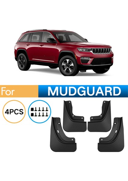 Adet Araba Çamurluk Çamurlukları Sıçrama Çamurluk Çamurluk Jeep Grand Cherokee 2022-2023 Araba Aksesuarları (Yurt Dışından) fırsatları