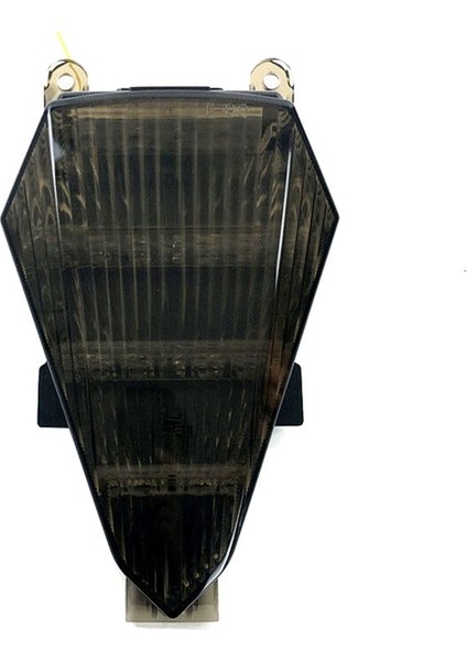 Yamaha Yzf R6 2008-2016 Için Siyah Dur Işareti Lambası Arka Lambası LED Motosiklet Arka Lambası Entegre Dönüş Sinyali (Yurt Dışından)