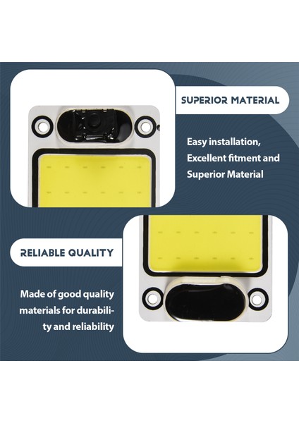 Adet 12-24V 108LED Araba Cob Iç Aydınlatma Çubuğu Araba LED Iç Aydınlatmaları Karavan Tavan Kubbe Aydınlatmaları Kamp Araba Römorkları Karavanlar Için (Yurt Dışından) indirimleri