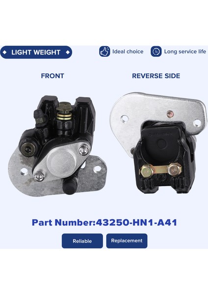 Arka Fren Kaliperi 43250-HN1-A41 Fren Tekerleği Kelepçesi Tertibatı (Yurt Dışından) indirimleri