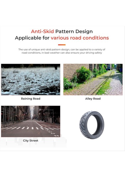 Xiaomi Mi 4 Ultra Elektrikli Scooter Vakum Lastikleri Için 250X64 Tubeless Lastik 250X64 Kaymaz Stepne Tekerlekler (Yurt Dışından) fiyatları