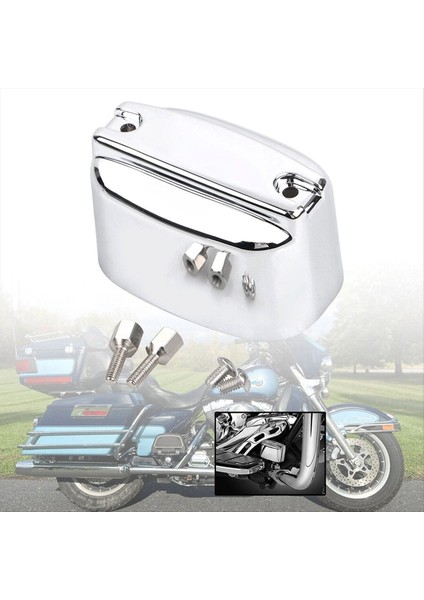 Harley Touring Electra Glide 99-2007 Için Krom Arka Fren Ana Silindir Kapağı (Yurt Dışından) indirimleri
