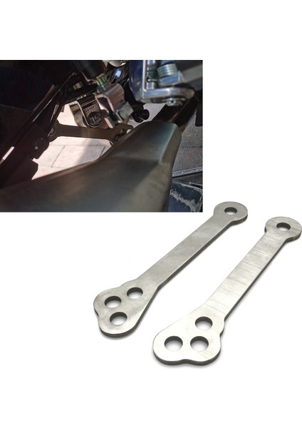 Honda CB400X CB500X CB500F 2019-2021 Arka Süspansiyon Minderi Kolu Düşürme Bağlantısı Için Alçaltma Bağlantı Kiti (Yurt Dışından) modelleri