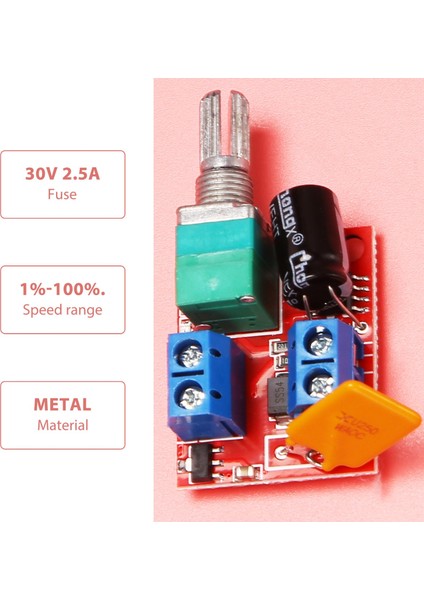 Mini Dc Motor Pwm Hız Kontrol Cihazı 3V 6V 12V 24V 35VDC 90W 5A Dc Motor Hız Kontrol Anahtarı LED Dimmer (Yurt Dışından) modelleri