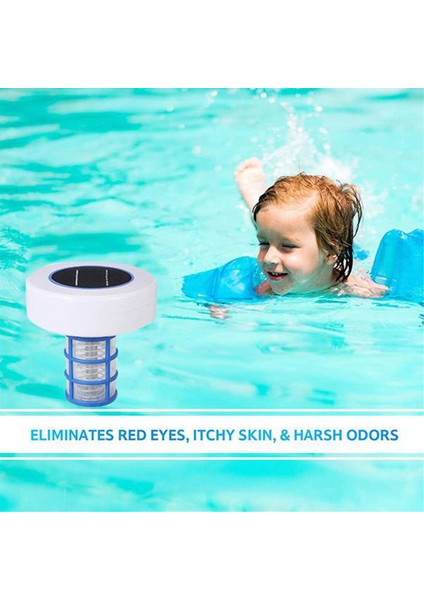 Güneş Enerjili Havuz Iyonlaştırıcı, Bakır Havuz Iyonlaştırıcı Şamandıra, Çok Renkli LED Gece Lambasının Otomatik Geçişi, Yüzen Havuz Temizleyici (Yurt Dışından) indirimleri