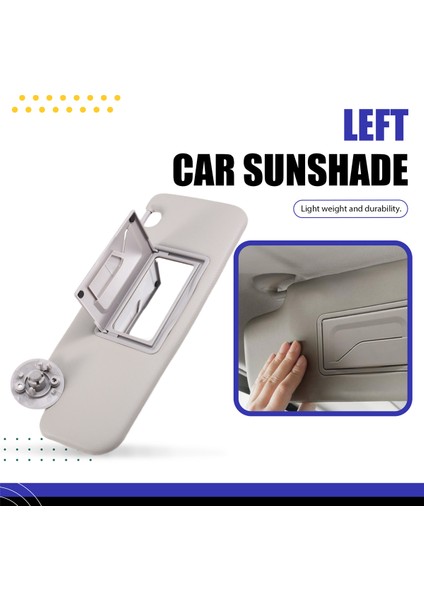 P95327507 P95327509 Chevrolet Sonic 2012-2019 Spark 2013-2016 Sol Taraf Için Araç Güneş Kremi Gölgelik Ön Güneşlik Paneli (Yurt Dışından) fırsatları