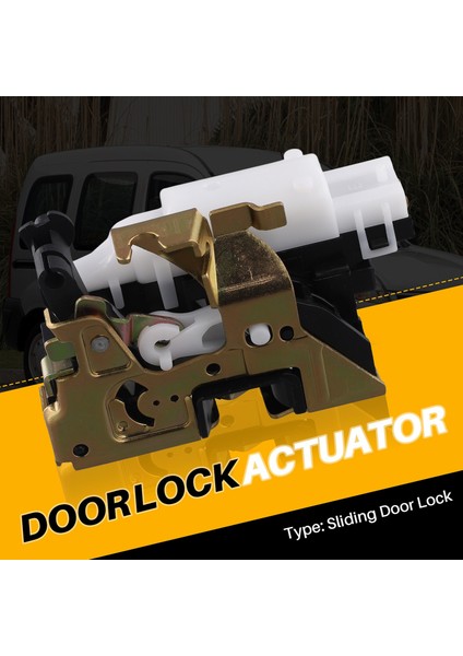 Renault Kangoo Nissan Kubistar 8200051735 Için Sol Taraf Sürgülü Kapı Kilidi Kapı Kilidi Aktüatörü (Yurt Dışından) fırsatları