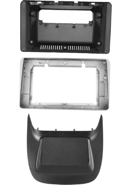 Nissan Sentra 2001-2006 Için 2 Din Araç Radyo Paneli DVD Stereo Çerçeve Plaka Adaptörü Montaj Gösterge Paneli Kurulum Çerçevesi (Yurt Dışından)