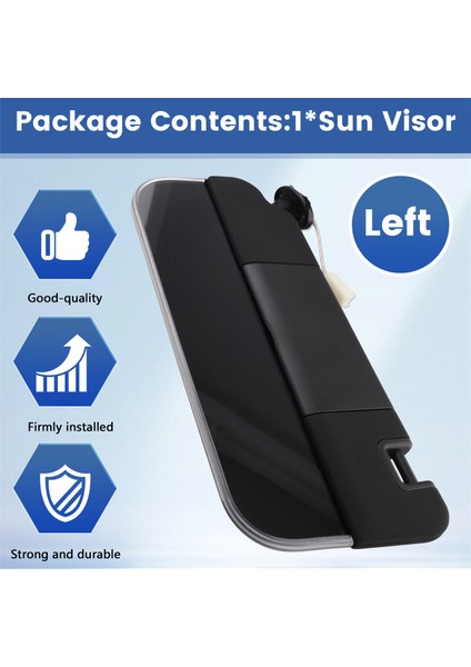 Geely Manjaro 2022 2023 Xingyue L KX11 Geely Atlas Sol Için Araba Güneşlik Işığı Güneş Gözlüğü Işıklı Aynalı Güneşlik (Yurt Dışından) fırsatları