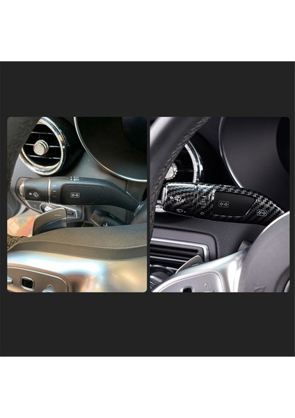 Mercedes-Benz Vito C200 E-Serisi Glc Glk Gla Cla Iç Mekan Modifiyeli Seyir Kolu Silecek Vites Kolu Dekorasyon Çerçevesi (Yurt Dışından) fırsatları