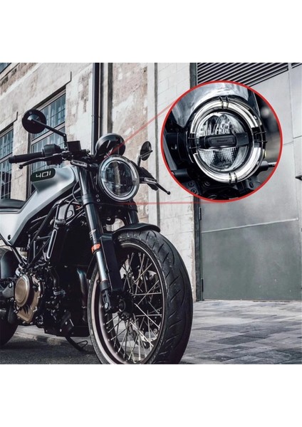 Svartpilen Için Motosiklet Far Koruyucu Far Izgarası (Yurt Dışından) fırsatları