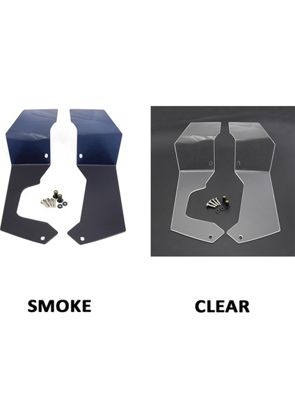 Honda VFR1200X 2012-2015 Motosiklet Ön Camı, Dumanlı Gri (Yurt Dışından) modelleri