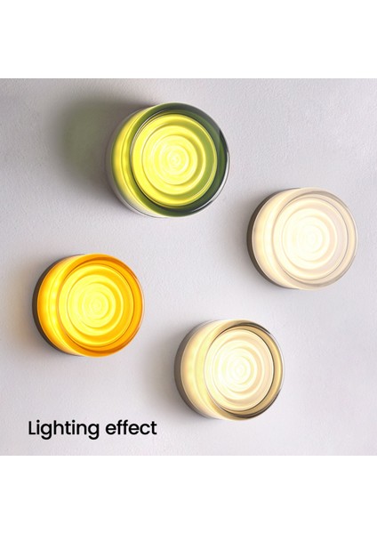 Renk Modlu 7W LED Işıklı Minimalist Duvar Lambası B (Yurt Dışından) modelleri