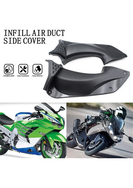 Kawasaki Motosiklet Gövde Kaplamaları Hava Kanalı Yan Kapağı Hava Kutusu (Yurt Dışından) fiyatları