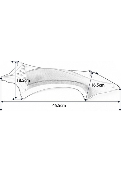 Kawasaki Motosiklet Gövde Kaplamaları Hava Kanalı Yan Kapağı Hava Kutusu (Yurt Dışından) indirimleri