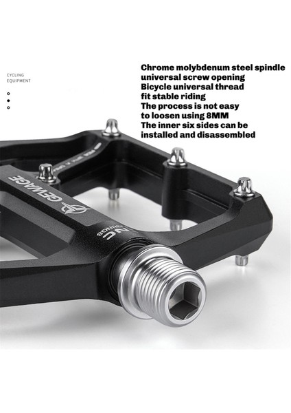 Gewage Bisiklet Pedalı Tek Parça Cnc Alüminyum Alaşımlı Ultra Hafif Titanyum (Yurt Dışından) fiyatları