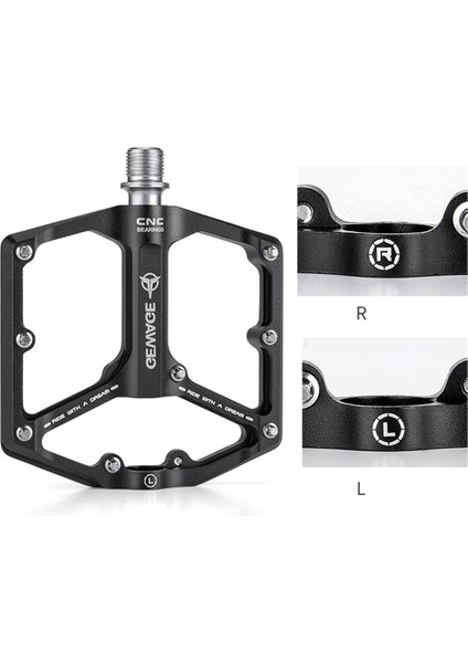 Gewage Bisiklet Pedalı Tek Parça Cnc Alüminyum Alaşımlı Ultra Hafif Titanyum (Yurt Dışından) indirimleri