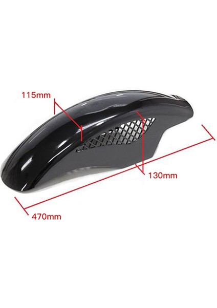 Honda CBX250/CBX400 CBX400F Z400FX Beet Siyah Motosikletler Için Modifiye Ön Çamurluk Ön Çamurluk Kapağı (Yurt Dışından) indirimleri
