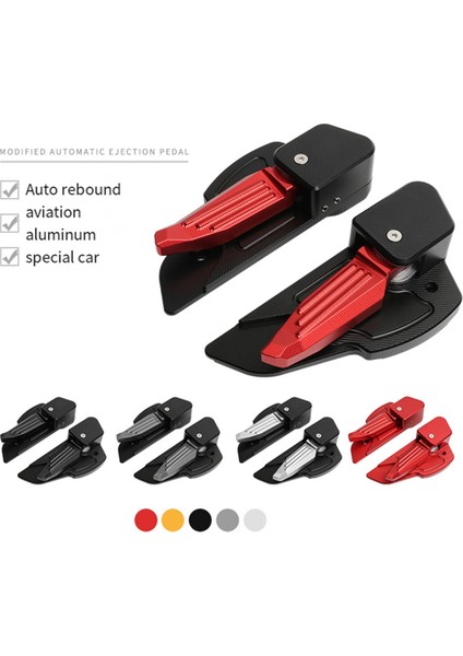 Vespa PRIMAVERA150 Siyah+Gümüş Için Otomatik Katlanır Arka Ayak Pedalı (Yurt Dışından) modelleri