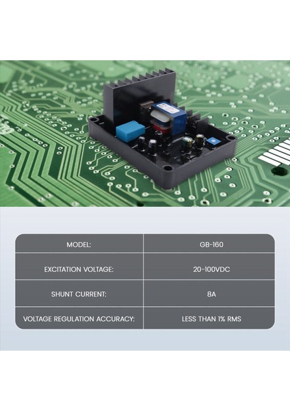 Jeneratör Seti Aksesuarları GB160 Voltaj Regülatörü Avr Fırçalı Jeneratör (Yurt Dışından) fiyatları