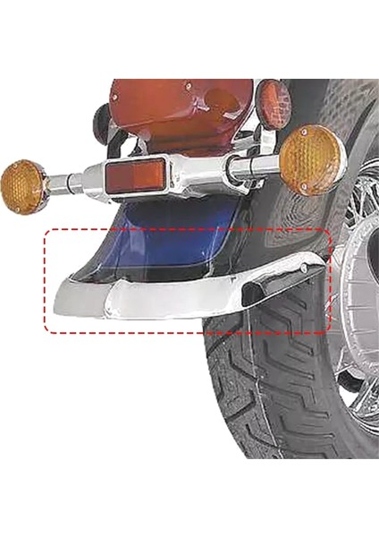 Suzuki Boulevard C50B 05-08 Intruder Volusia VL800 01-04 Için Arka Çamurluk Ucu (Yurt Dışından) indirimleri