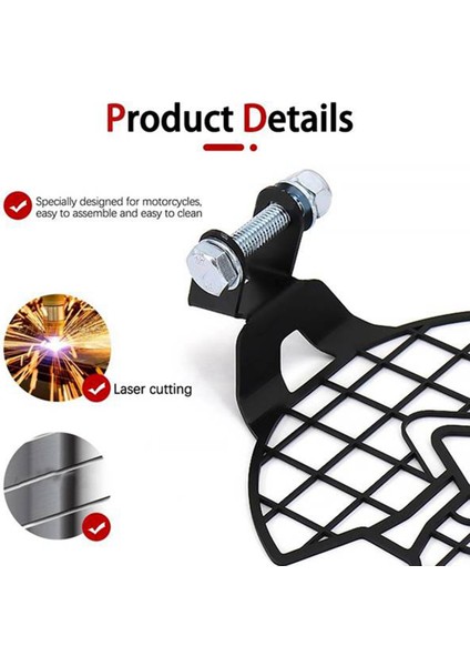 TRIDENT660 Trident 660 TRIDENT660 2021 2022 Için Motosiklet Far Koruyucu Izgara Koruyucu Kapak Koruma Izgarası (Yurt Dışından) fırsatları