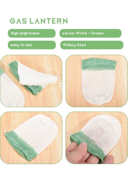 Gaz Feneri Için 20 Adet Propan Fener Mantosu Açık Hava Kamp Feneri Için Propan Işık Mantosu Doğal (Yurt Dışından) fırsatları