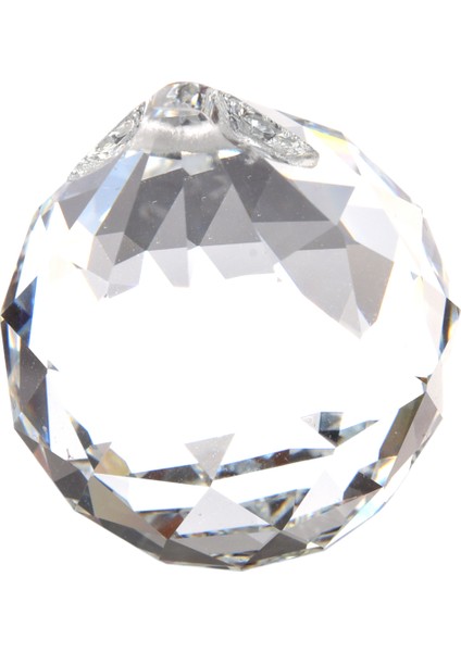40MM Feng Shui Yönlü Dekorasyon Kristal Kolye Topu (Şeffaf) (Yurt Dışından)
