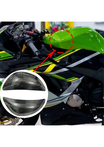 Kawasaki Motosiklet Yakıt Deposu Koruyucu Muhafazası Dekoratif Kaydırıcı (Yurt Dışından) fiyatları